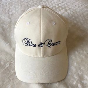 Blue & Cream Baseball Cap